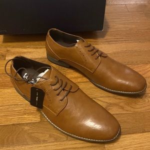 NWT men’s brown loafer dress shoes- Vostey Milan